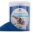 Royal Imports Decorative Beach Sand for Vase Filler, Wedding, Home Decor, Arts & Crafts, Fire Pit, Fireplace, Pet Tank Habitat - 4.5 LBS, Dark Blue