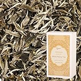 SANRAN White Peony Tea Loose Leaf, Bai Mu Tan Yunnan Bai Cha, 2.82 Ounce