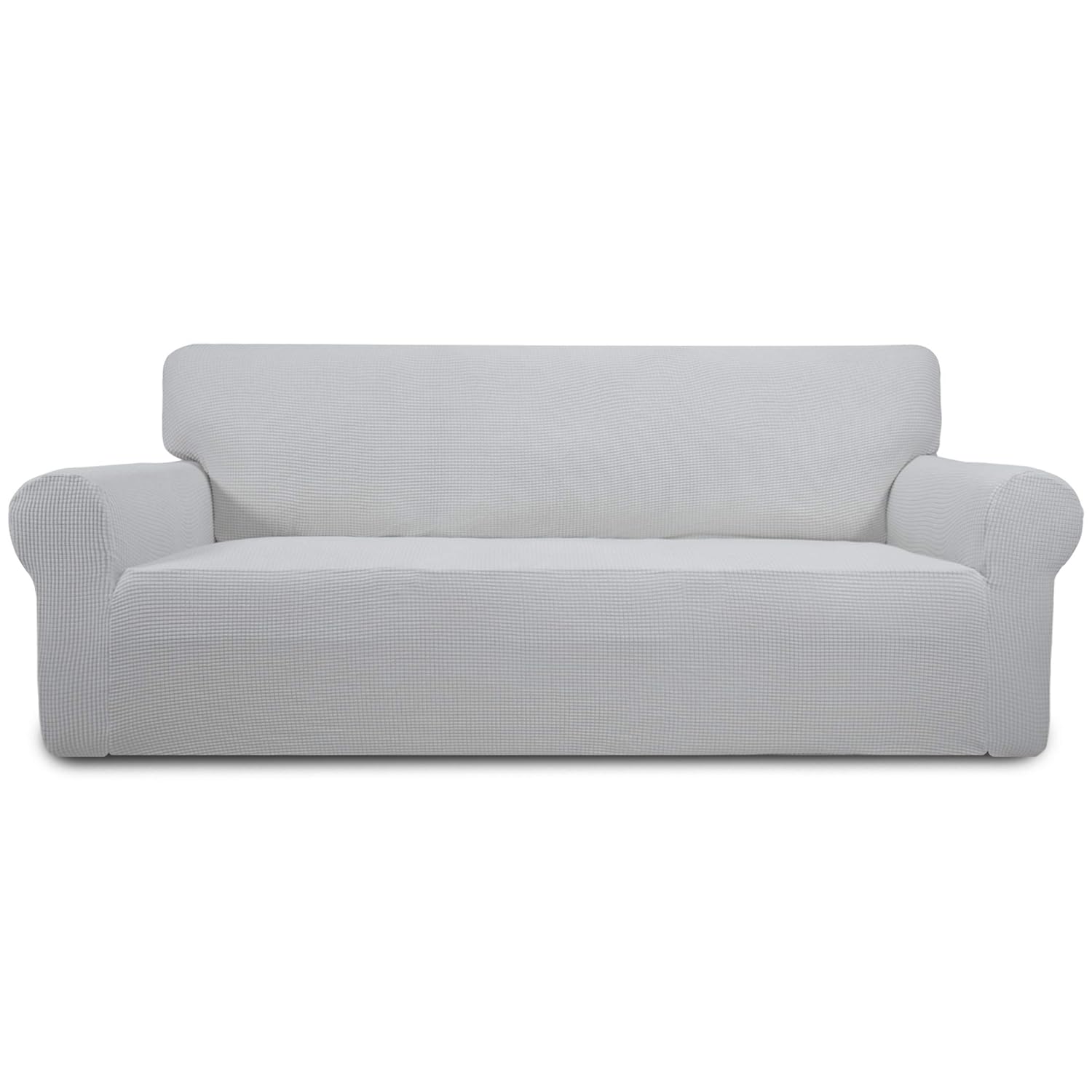 Best white cotton one piece sofa cover