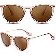 SUNGAIT Vintage Round Sunglasses for Women Men Classic Retro Designer Style