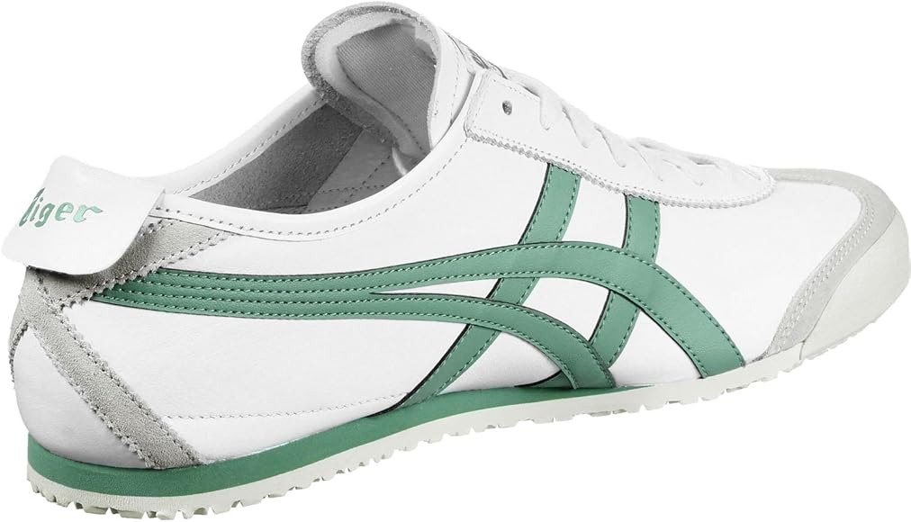 onitsuka tiger green and white