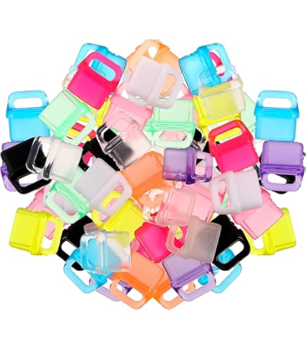 30-Pack Colorful USB-C Dust Plugs With Hanging Hole - Charging Port Protectors For Phones, Laptops
