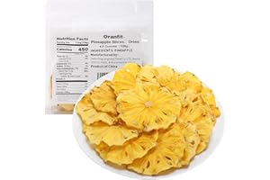 Oranfit Dried Pineapple Slices (4.5oz/128g)