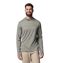 Columbia Men's Sage Peak Knit Hoodie, Stone Green