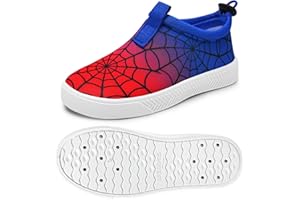 WateLves Toddler Water Shoes Kids Boys and Girls Quick Dry Water Sneakers Slip On Aqua Swim Shoes for Beach Daily Walking