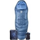 NEMO Equipment Disco Down Sleeping Bag | Men's &amp; Women's, Endless Promise, Spoon Shape, Side Sleeper, for Camping &amp; Backpacking