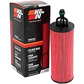K&amp;N Oil Filter: 20,000 Mile Engine Protection, High Efficiency, HP-7026 | Compatible with Select 2014-2026 CHRYSLER/DODGE/JEEP/RAM (See Product Description for Select Products)