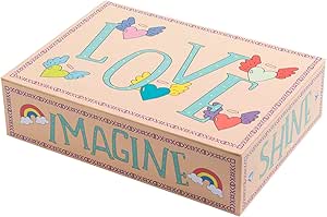 Creibo CBOX009 - Caja Cartón Grande Decorada Love : Amazon.es ...