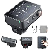 Godox X3 Pro S TTL 2.4GHz Wireless Flash Trigger for Sony Camera | LCD Touchscreen Flash Transmitter, Built-in Lithium Battery