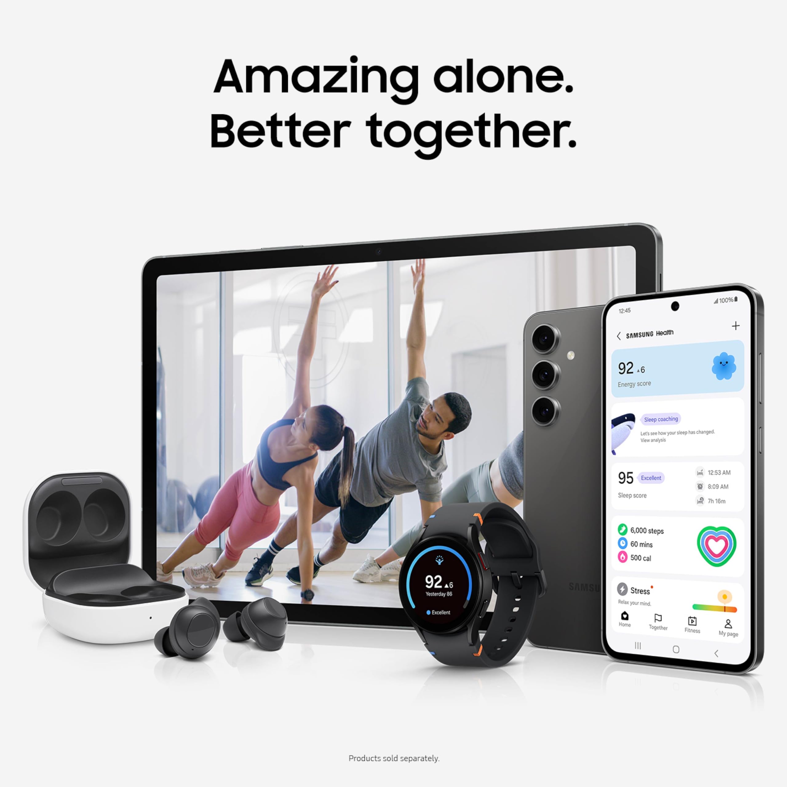 SAMSUNG Galaxy Tab S10 FE 128GB WiFi Android Tablet, Large Display, Long Battery Life, Exynos 1580 Processor, IP68 Water-Resistant, 90 Hz Refresh, S Pen for Note-Taking, US Version, Blue