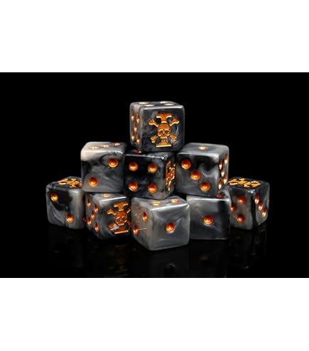 Amazon.com: Warhammer 40K 40000: T'AU Empire DICE : Toys & Games