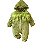 Infant Toddler Baby Girl Thanksgiving Outfits Long Sleeve Jumpsuit Turkey Romper One Piece Bodysuit Leopard Bodysuit