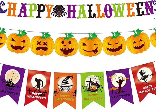 Amazon Co Jp ハロウィンバナーデコレーション Toys