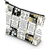 Classic Books Literature Gift Jane A Inspired Zipper Pouch Makeup Bag For Book Lovers (Jane Au bag)