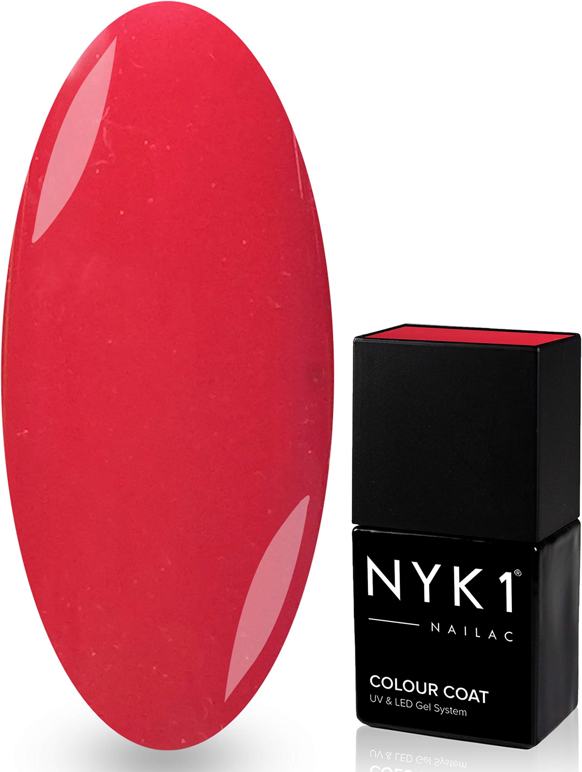 NYK1 NAILAC - LINETTE - Professional Gel Nail Polish - UV and LED Drying - Quick Soak Off Gel Polish 10ml - Over 100 Gel Nail Polish Nailac Colours to Choose From!