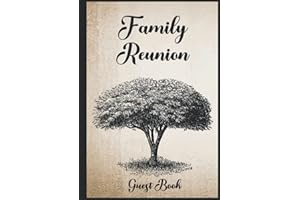 Family Reunion Guest Book: Family Reunion Memory Book for Family Gathering with More Than 100 Spaces | Keepsake Sign In Memory Guestbook