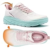 Women's Orthopedic Diabetic Wide Running Shoes: Comfortable Casual Arch Support Plantar Fasciitis Fashion Sneakers, High Arch Work Tennis Walking Shoes for Foot and Heel Pain Relief