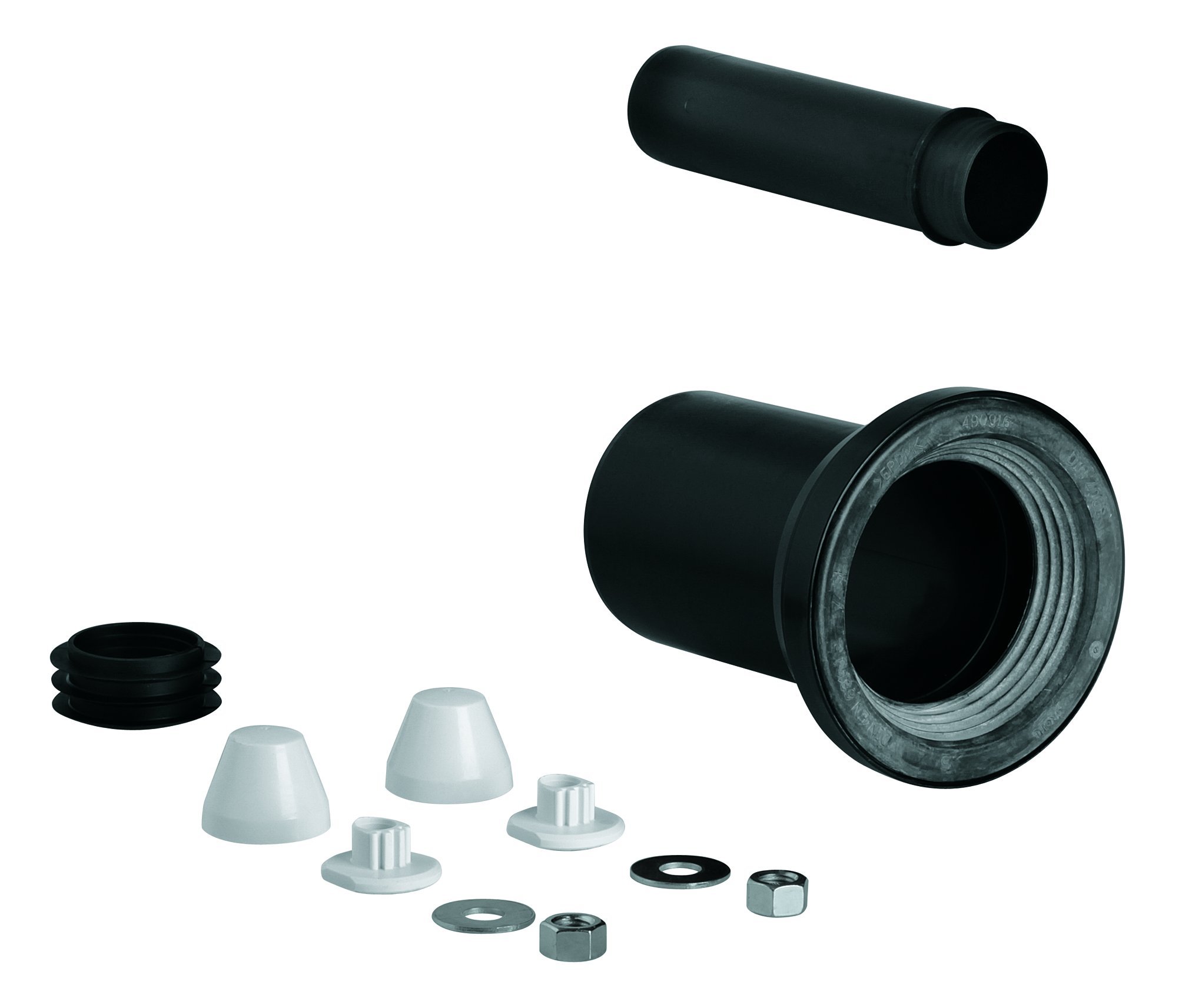 GROHE Wc Inlet and Outlet Connecting Set Black 37311K00