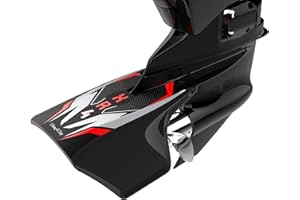 STINGRAY HYDROFOILS - XR4 Senior Hydrofoils for 40-300 hp Boats (Black) - Perfect for Water Skiing, Wakeboarding, Tubing - Engine Stabilizer Fins for Outboard/Outdrive Motors - Made in The USA