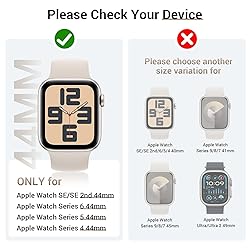 Tensea [3Pack] for Apple Watch Screen Protector
