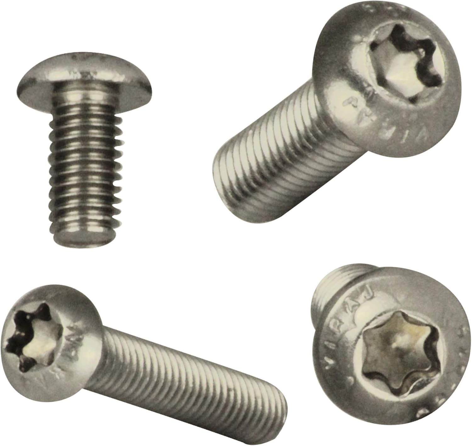 110 Stück Edelstahl Schrauben M4x10mm - Innensechskant Mit Rundkopf Für Möbel & DIY