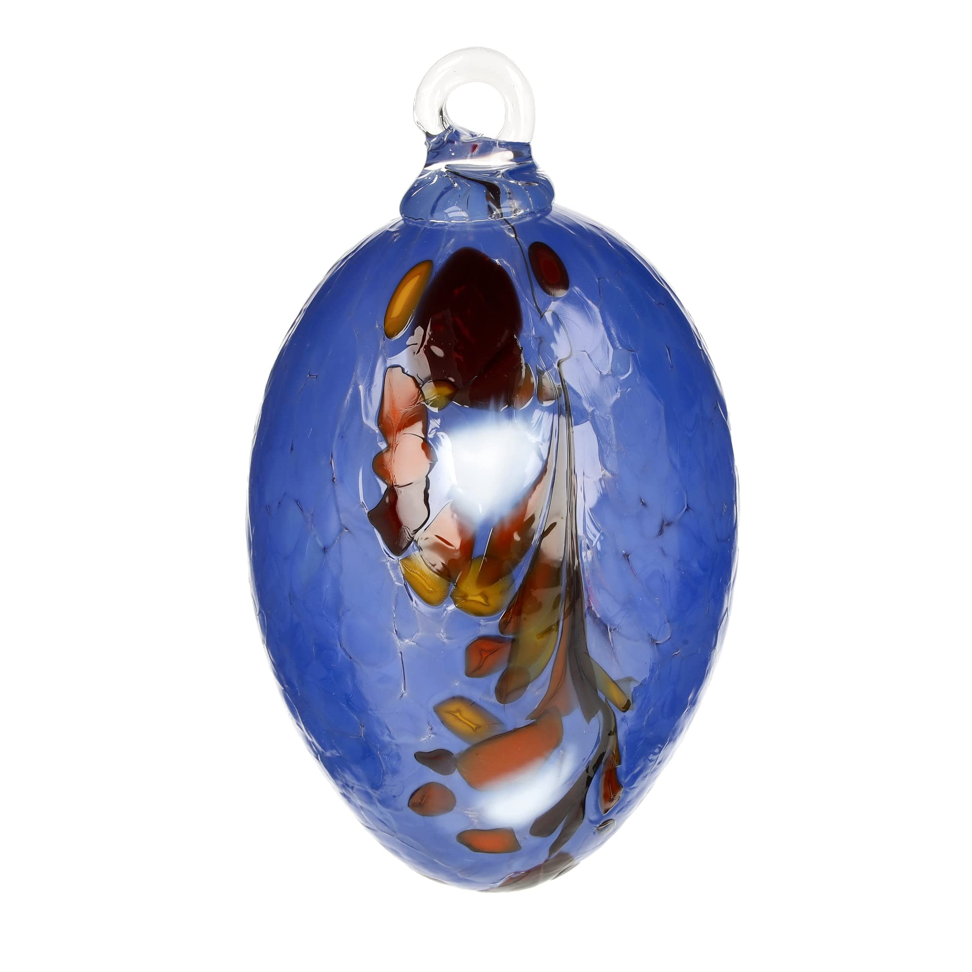 MAROLIN Handmade Easter egg (glass), navy blue, 10cm