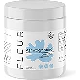 FLEUR Organic Ashwagandha Capsules – 1000mg with Black Pepper for Stress, Energy, & Focus Support – 60 Vegan, Non-GMO, Gluten-Free Capsules – High-Potency Ashwagandha Supplement