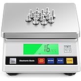 CGOLDENWALL High Precision Scale 10kg 0.1g Digital Accurate Electronic Balance Lab Scale Laboratory Industrial Scale Weighing