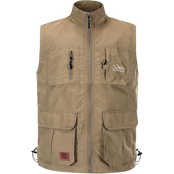 Chaqueta Verano Hombre Chaleco De Pesca De Safari De Trabajo Al