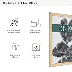 MCS Studio Gallery 13x19 Picture Frame Natural