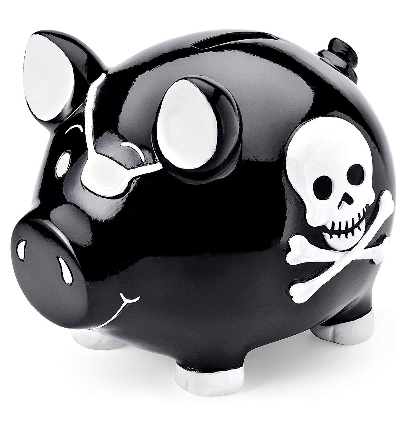 Mousehouse Gifts - Pirate-Themed Piggy Bank for Treasure-Loving Children, Pirate Money Box Gift for Boys and Girls (L)
