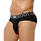 Arjen Kroos Men's Cotton Sport Briefs Sexy Low Rise Briefs Athletic Pouch Underwear