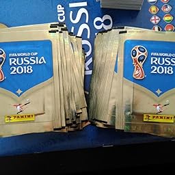 Panini - Mundial Rusia 2018 Caja metálica con 5 sobres (25 stickers): Amazon.es: Juguetes y juegos