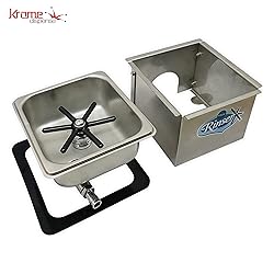 Krome Dispense SS304 Pitcher Rinser Counter Top
