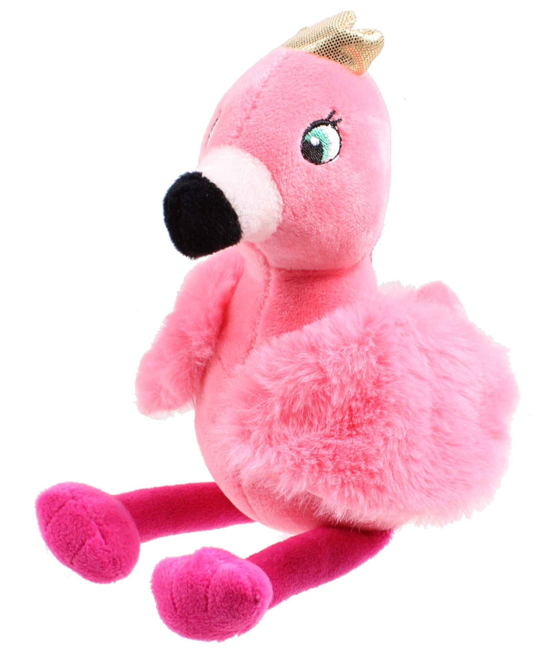 Jemini 023746 Flamingo Plush Toy +/- 24 cm with Rattle