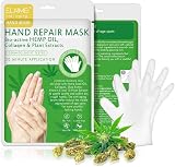 YUNY Hand Mask 3 Pack Moisturizing Gloves for Dry Rough Skin Shea Butter view 7