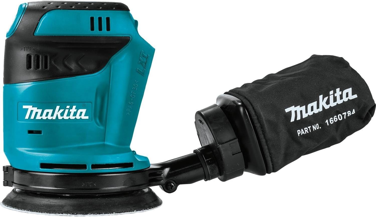 Makita XOB01Z 18V LXT Lithium-Ion Cordless 5"" Random Orbit Sander, Tool Only - - 