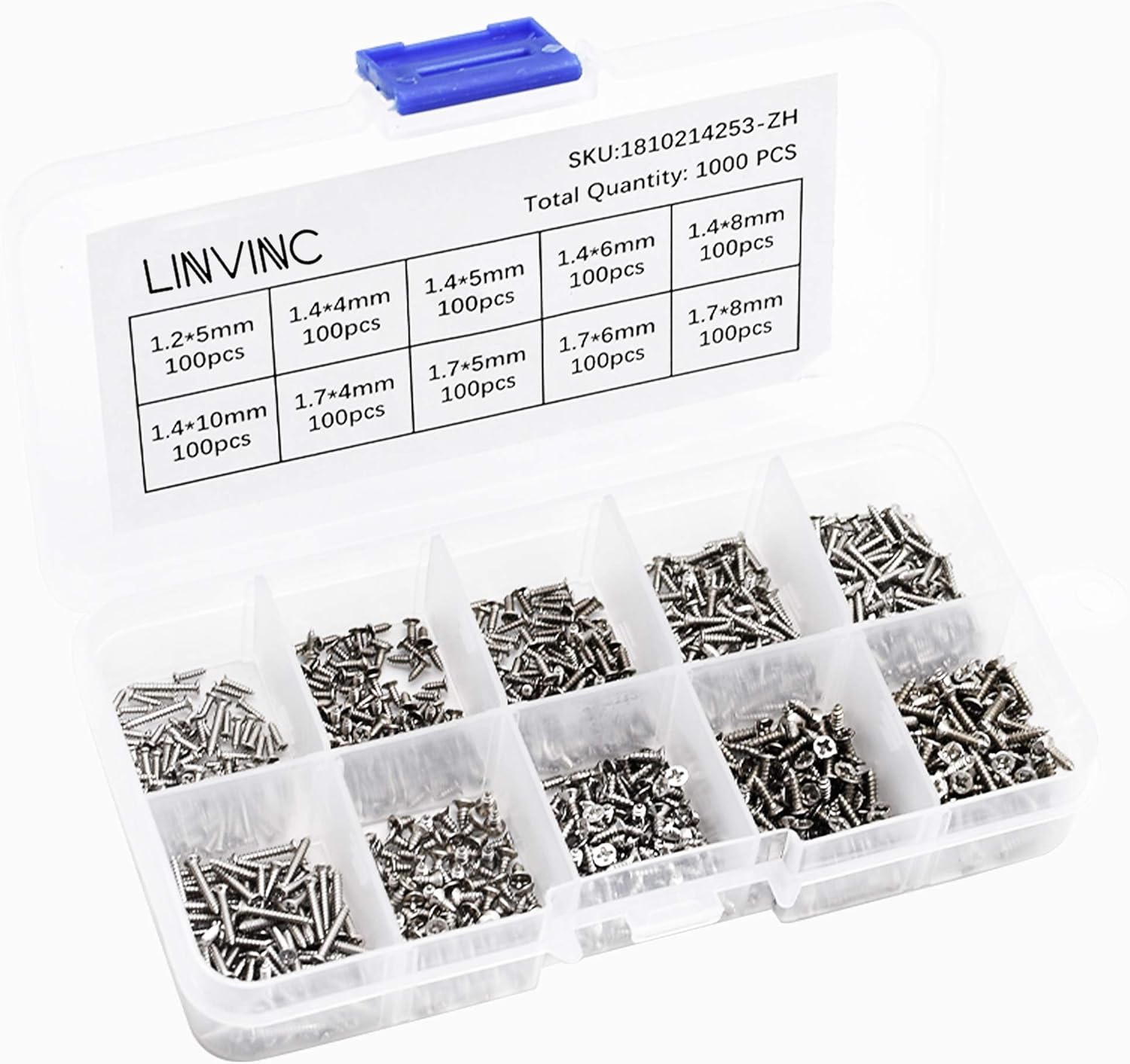 Viti Autofilettanti M3.5 M4 - 260 Pezzi Per Legno, Cartongesso E Mobili - Foto 6