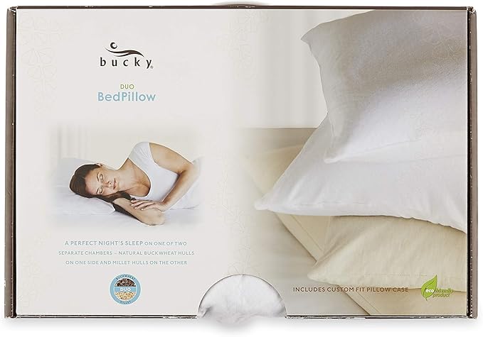 Bucky Large Duo Bed Pillow White One Size Amazon Ca Luggage Bags