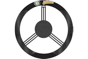 Fremont Die MLB Unisex-Adult Poly-Suede Steering Wheel Cover