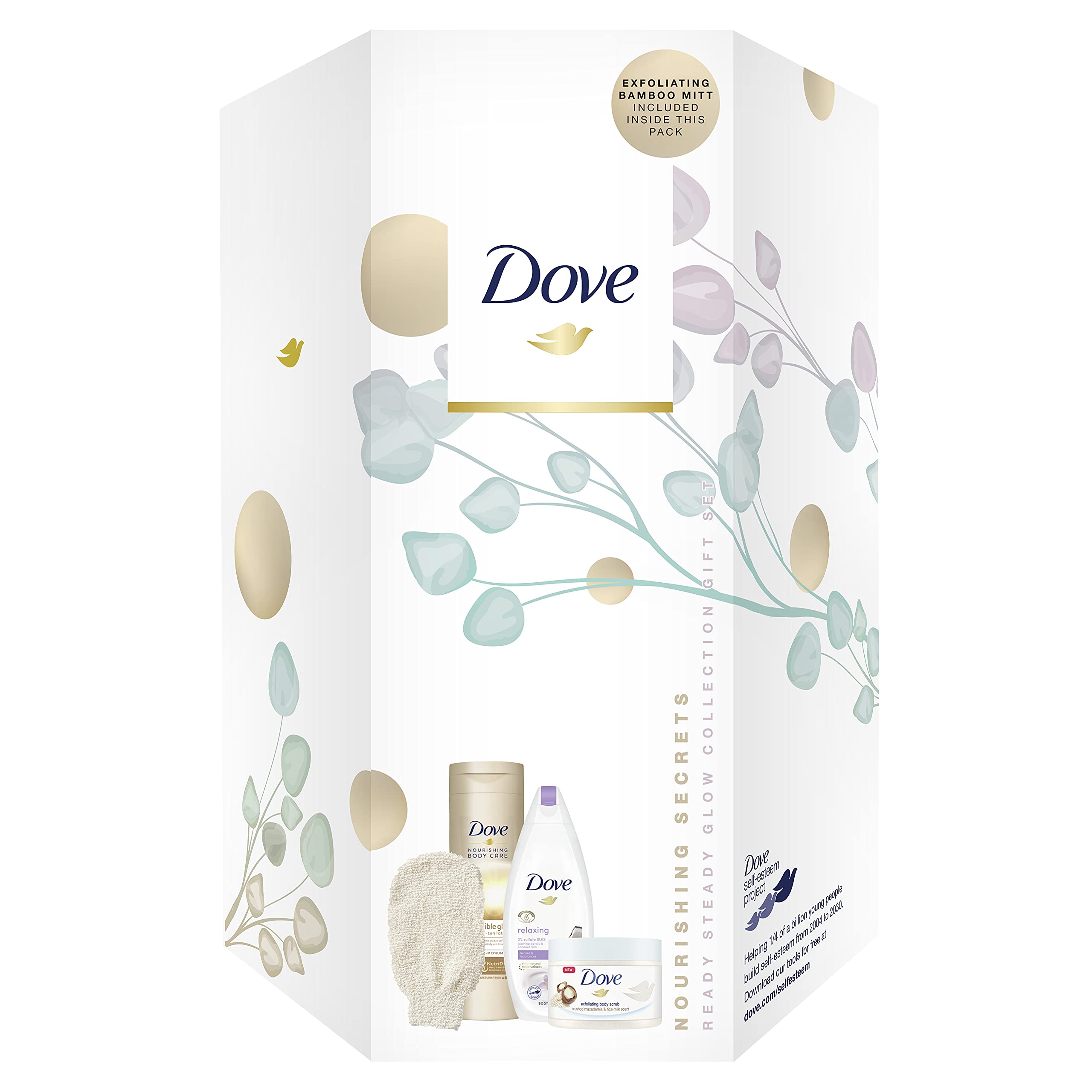 Dove Nourishing Secrets Ready Steady Glow Collection Gift Set 3 piece