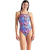 Arena Women's Performance Memories Light Drop Back Swimsuit Sports Bathing Suit