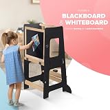 kidoola Learning Tower & Mini Desk Toddler Safe Height Adjustable view 4
