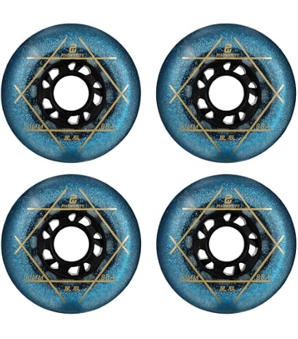 TronX Pack 4 Discos Oficiales De Hockey Sobre Ruedas – PVC, Peso 3.5oz, Borde Antivuelco
