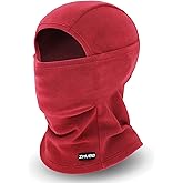 Kids Fleece Balaclava Ski Mask,Face Mask Neck Warmer for Boys Girls,Windproof Face Cover for Cold Weather Skiing Cycling