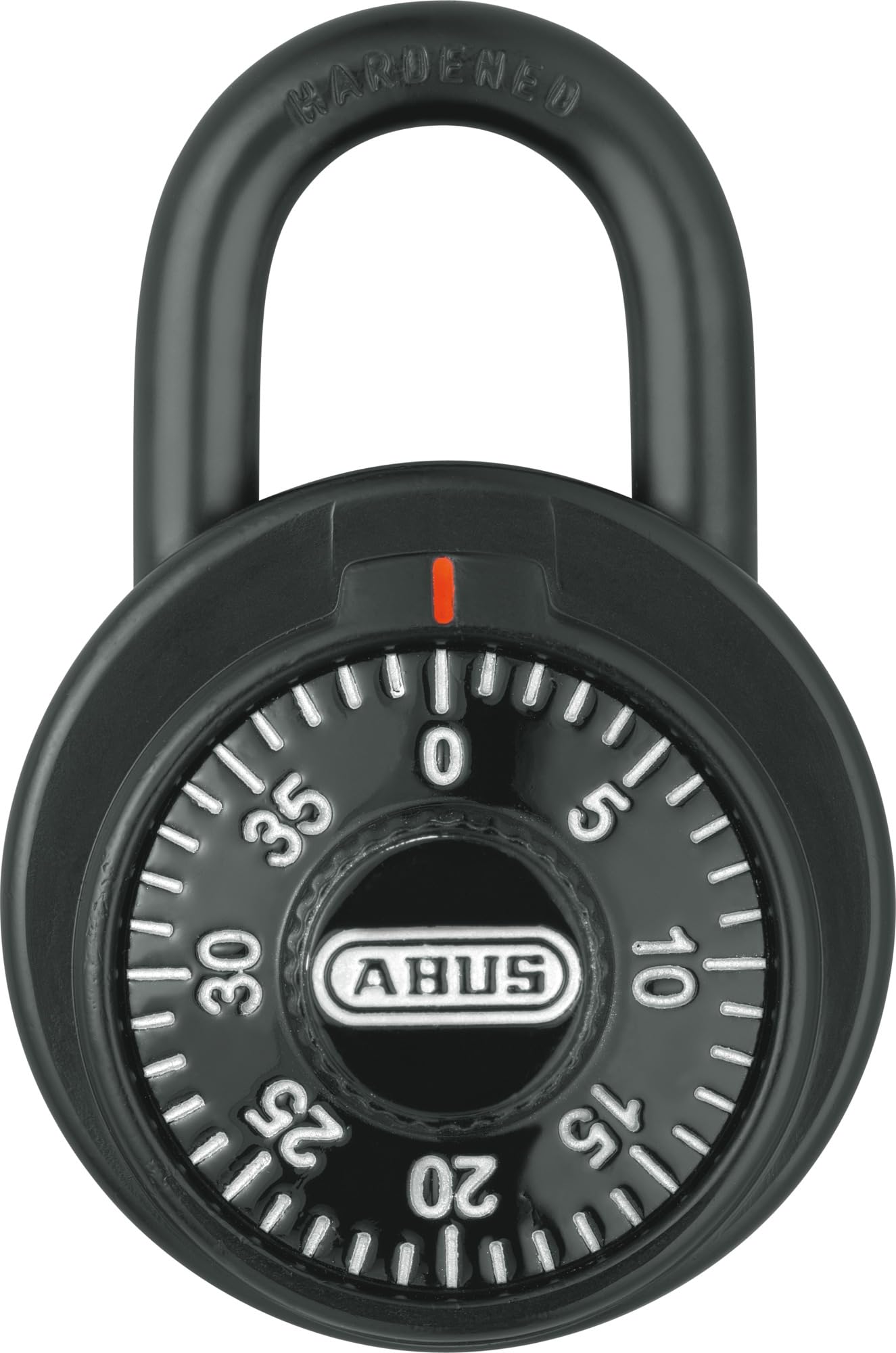 Abus78/50 Combination Padlock, Ideal for School, Gym and More, Black, Dial Combination Padlock — image 1