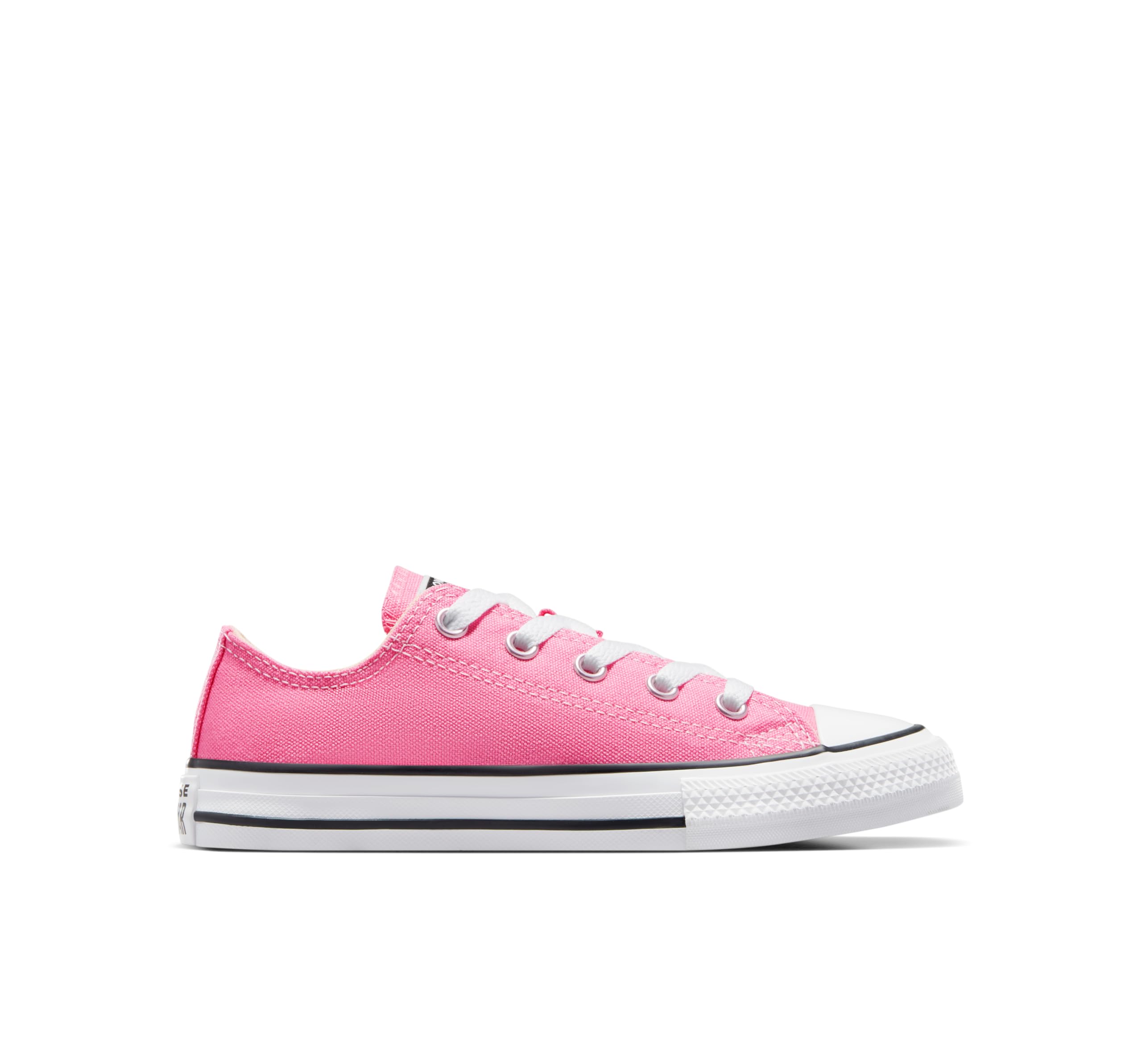 converse All Star Ox Trainers Girls Pink - 2 UK - Low Top Trainers Shoes