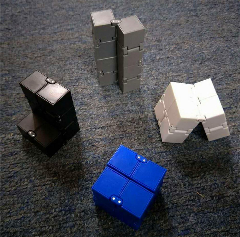 Luxury EDC Infinity Cube Mini Fidget Cube For Stress Relief Fidget Anti Anxiety Stress Funny