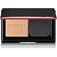 Shiseido Synchro Skin Self-Refreshing Custom Finish Powder Foundation - 24-Hour Sheer-to-Medium Buildable Coverage with Shine Control - Smudge Proof & Non-Comedogenic