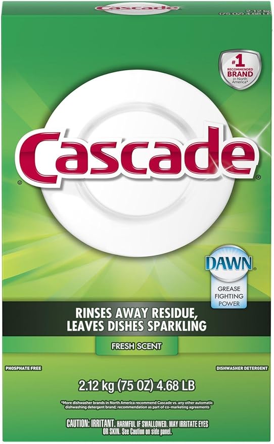 Cascade Powder Dishwasher Detergent 75 oz Fresh Health